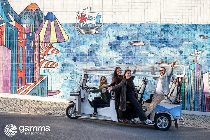 Lisbon: Private Tuk-tuk Me Around