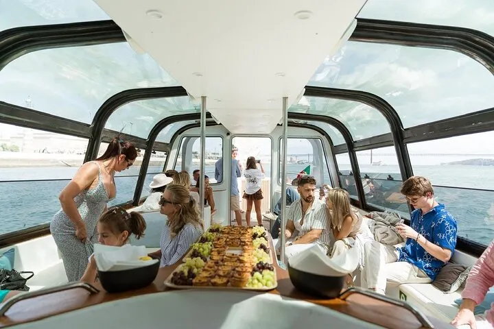 Lisbon Morning Relax Cruise with Drinks & Snacks