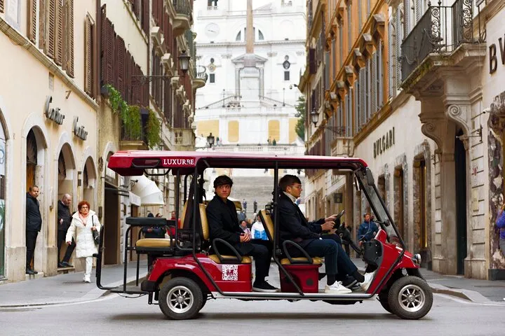 Express Highlights of Rome Tour in a Golf Cart