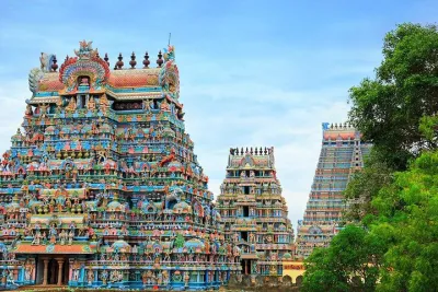 From Madurai Private Day Tour to Trichy, Tanjore& Chettinad
