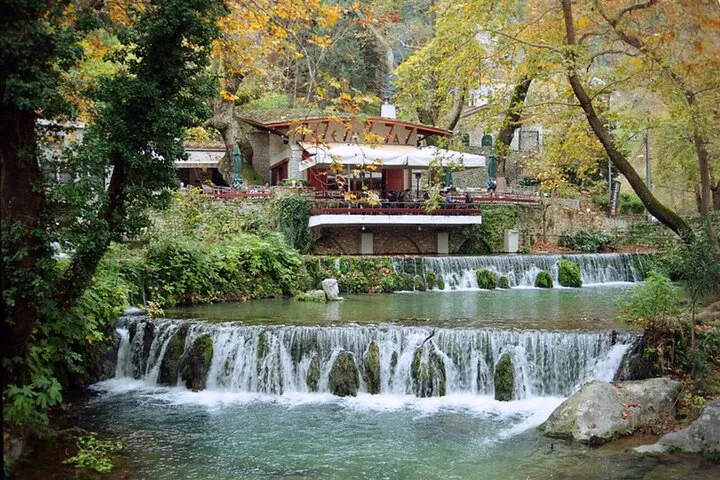 From Athens Livadia Thermopylae and Hot Springs Tour