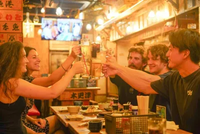 Tokyo Bar Hopping in Shinjuku: Free-flow, Full Dinner, Golden Gai