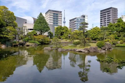 Walk of Ryogoku, the Sumo Town