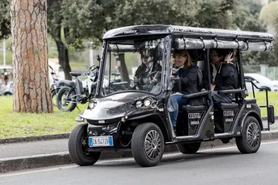 Ancient Appian Way & Catacombs Semi Private Golf Cart Tour
