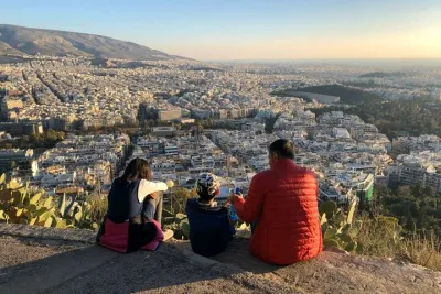 Conquering Mount Lycabettus!