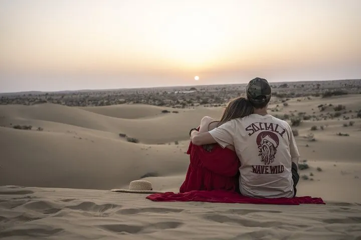 Romantic night in the Desert