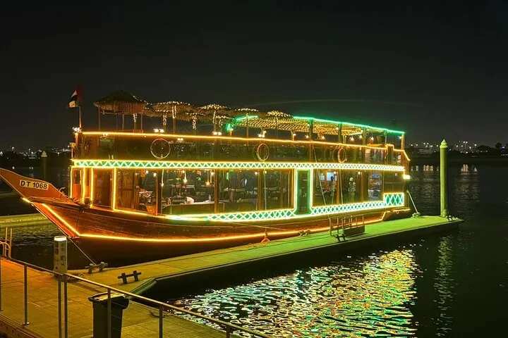 Dubai: Dhow Cruise with VIP Dining, & Buffet Dinner