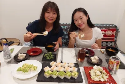 Tokyo Kayoko Box Sushi Cooking Class in Shinjuku