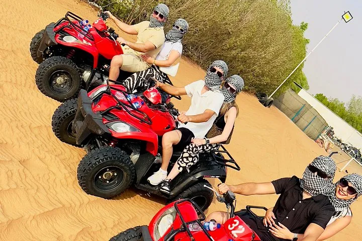 Prime Evening Desert Safari with Quad Bike, BBQ Shows & more