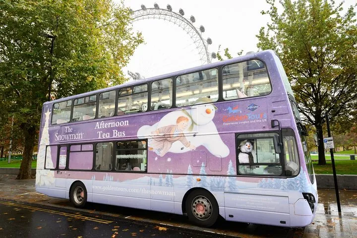 London: The Snowman Afternoon Tea Bus Tour
