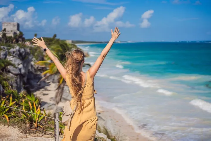 Tulum Ruins, Sea Turtles & Beach Club All-Inclusive Experience