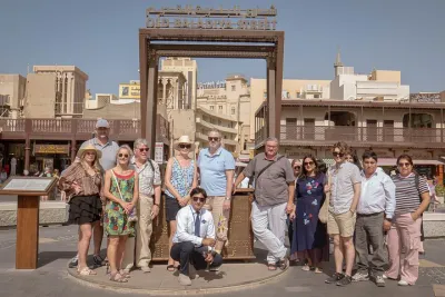 Dubai's Ancient Charm Tour with Abra Ride