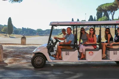 Rome Food Tour by Golf Cart True Taste of Rome