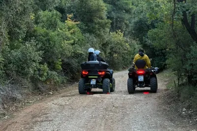 Athens ATV Adventure Tour in Parnitha Mountain with 650cc Quads