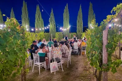 Sunset Summer Dinner Among the Vines – Small Group