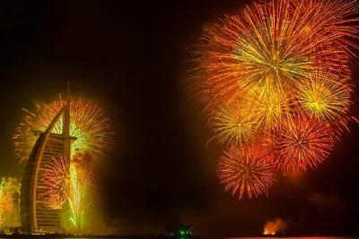 New Year Eve Luxury Yacht Fireworks View and BBQ Cruise