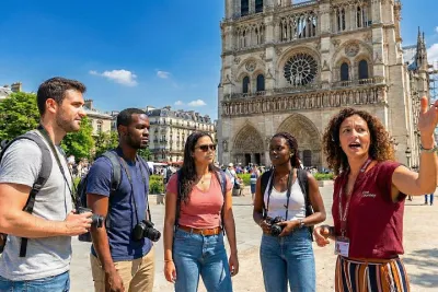 Notre Dame Interior and Exterior Small Group Guided Tour