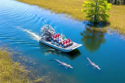 Miami: Everglades Airboat with free hotel pick up