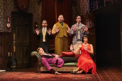 The Play That Goes Wrong Duchess Theatre London