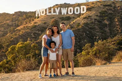 LA, Hollywood, Beverly Hills, and Beach Tour with Hotel Pickup