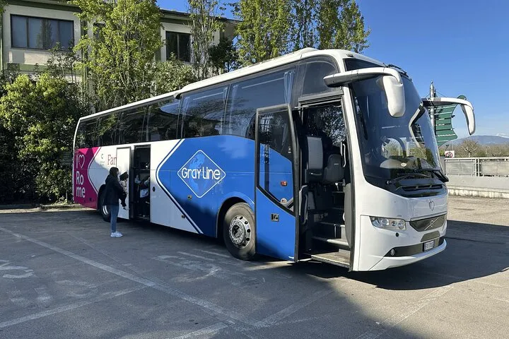 Rome to Sorrento Shuttle Transfer with Scenic Countryside Views