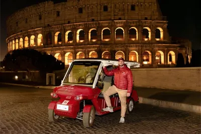 Rome by Night: Golf Cart Tour