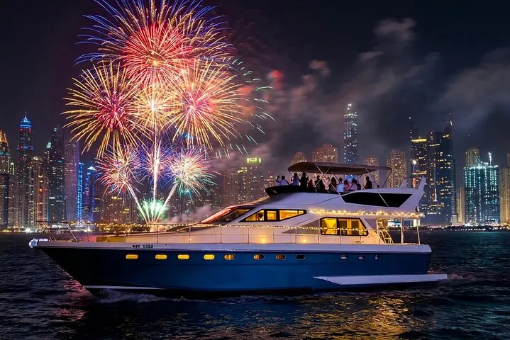 Private New Year's Eve Yacht Cruise at Dubai Harbour