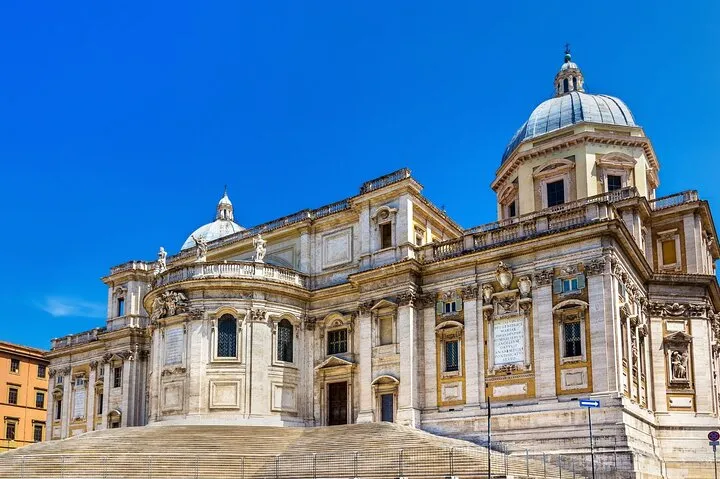 Rome Four Major Basilicas Private Golf Cart Tour