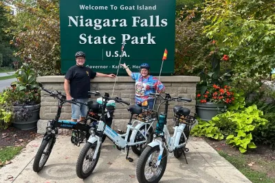 Niagara River Guided E-Bike Adventure Tour for Two USA