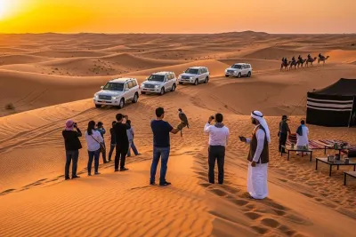 Lahbab Red Dune Evening Desert Safari with Live Shows