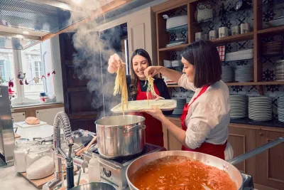 Rome Pasta & Tiramisu Class - Official Emily in Paris Experience