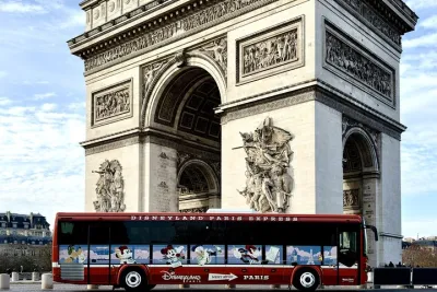 Disneyland® Paris Express Shuttle with Admission Ticket from Central Paris