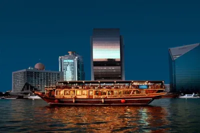 Dubai Creek Dhow Cruise Dinner with Buffet & Tanoura Show