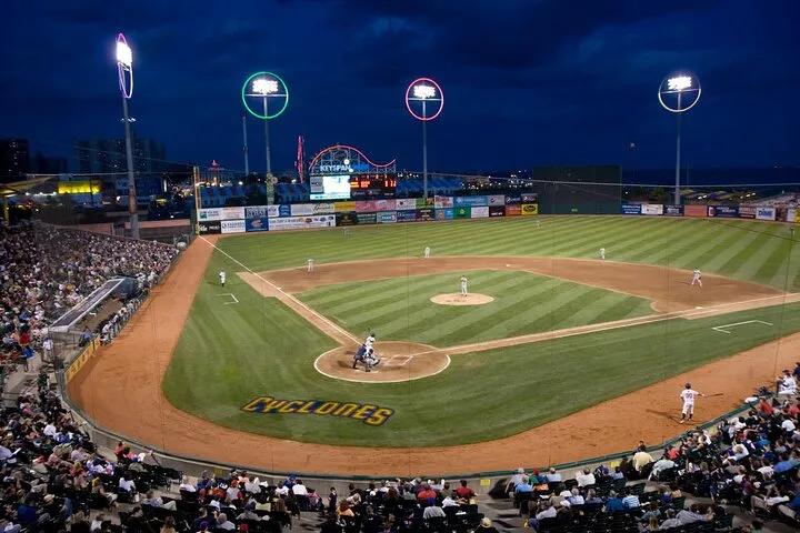 Brooklyn Cyclones Baseball Game Ticket at Coney Island