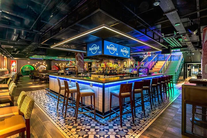 Hard Rock Cafe Piccadilly Circus with Set Menu for Lunch or Dinner
