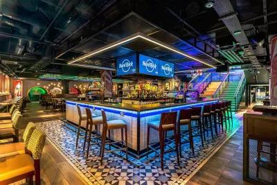 Hard Rock Cafe Piccadilly Circus with Set Menu for Lunch or Dinner