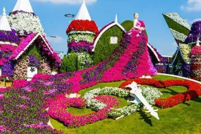 Dubai Miracle Garden – World’s Largest Floral Wonderland Paradise