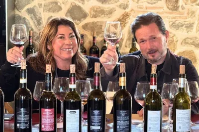Private Tuscany Tour Wineries Lunch and San Gimignano