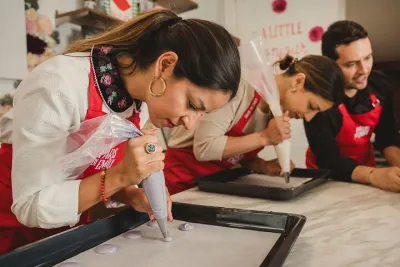 Paris Macaron Class with Cocktail – Official Emily in Paris