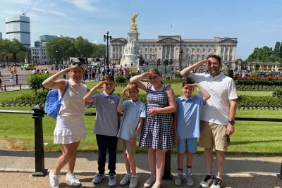 Private London Family Adventure Highlights Tour Guide and Driver