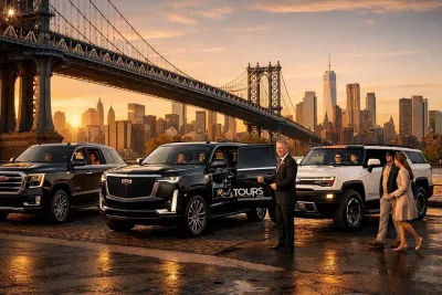 NYC Private Guided Tour in Luxury Vehicle