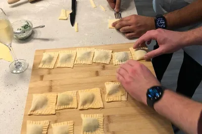 Fresh Pasta with Bottomless Prosecco