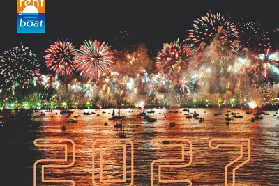 New Year's Eve on a Catamaran with Fireworks in Lisbon