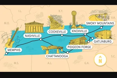 Nashville to 'Anywhere' private daytrips up to 11 passengers