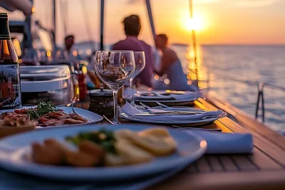 Sail & Dine Sailboat Tour With Sunset