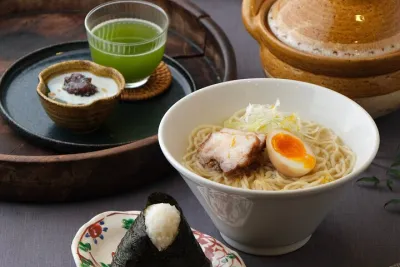 Ebisu Tokyo Onigiri & Yuzu Ramen Cooking Class with Market Visit