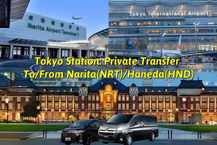 Tokyo Station Private Transfer To/From Narita NRT/Haneda HND