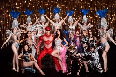 Paris Paradis Latin Cabaret VIP seating, Dinner & Bollinger Champ
