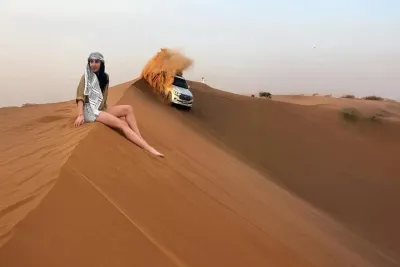 Dubai: Red Dunes Desert Safari with Premium Camp BBQ & Shows