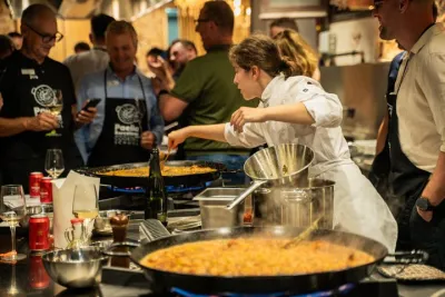 Barcelona Full Market Tour, Tapas & Hands-On Paella Cooking Class